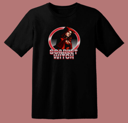 Circle Scarlet Witch Scarlet 80s T Shirt