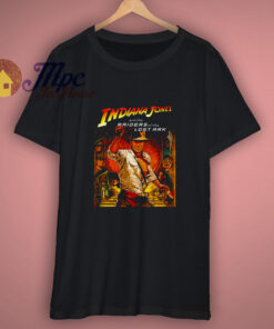 Classic 80s Adventure Indiana Jones T Shirt