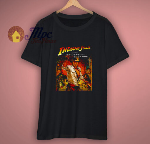 Classic 80s Adventure Indiana Jones T Shirt