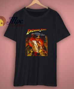 Classic 80s Adventure Indiana Jones T Shirt