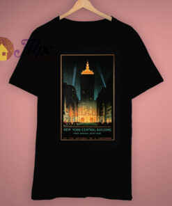 Classic New York Central Building A Retro Poster T Shirt