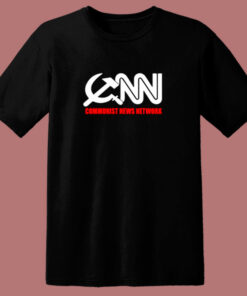 Cnn Communist News Network 80s T Shirt 1