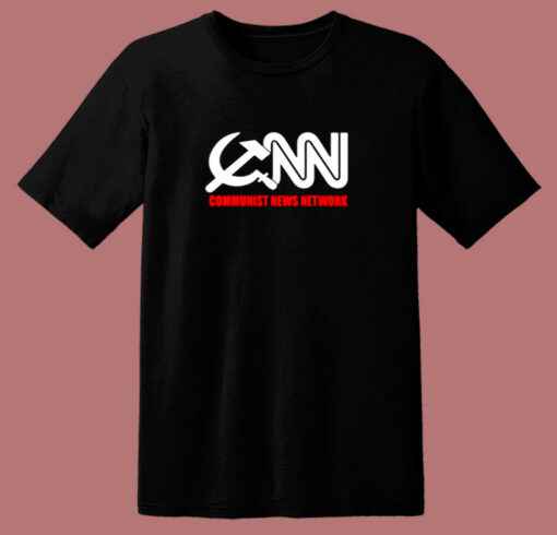 Cnn Communist News Network 80s T Shirt