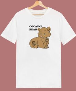 Cocaine Bear Funny T Shirt Style