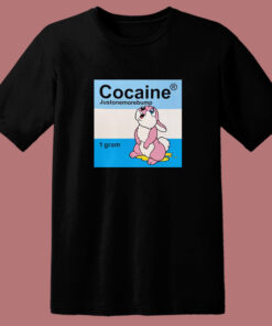Cocaine Just One More Bump T Shirt Style