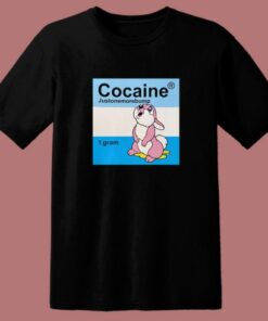 Cocaine Just One More Bump T Shirt Style