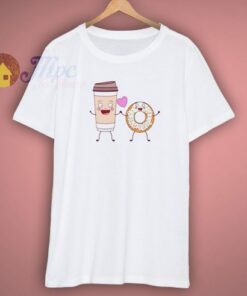 Coffe Donut Love T Shirt