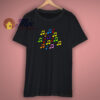 Colored Music Notes T Shirt