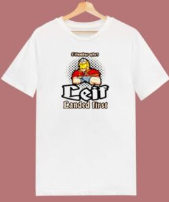 Columbus Who Leif Landed First 80s T Shirt