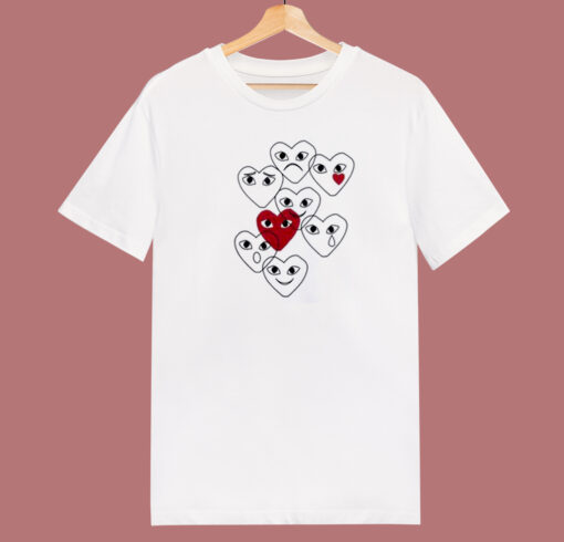 Comme Des Garcons Play 80s T Shirt