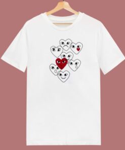 Comme Des Garcons Play 80s T Shirt