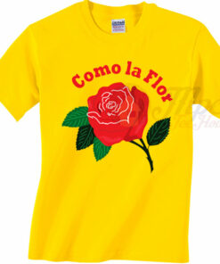 Como La Flor Selena Los Dinos T Shirt 1