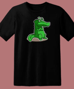Contemplation Of The Crocodile 80s T Shirt Style