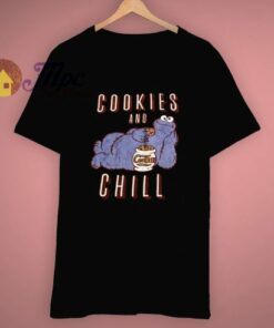 Cookies and Chill Sesame Street T Shirt 1 Cookies and Chill Sesame Street T Shirt 3