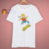 Cool Bart Simpson Skateboarding T Shirt