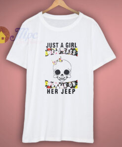 Cool Just A Girl Skeleton Shirt 1