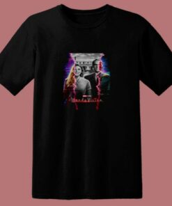 Cool Marvel Wandavision Teaser Poster 80s T Shirt 1 Cool Marvel Wandavision Teaser Poster 80s T Shirt 2