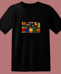 Cool Master Builder Lego Fan 80s T Shirt 1 Cool Master Builder Lego Fan 80s T Shirt 2