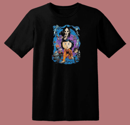 Coraline Spiral Tunnel Movie T Shirt Style