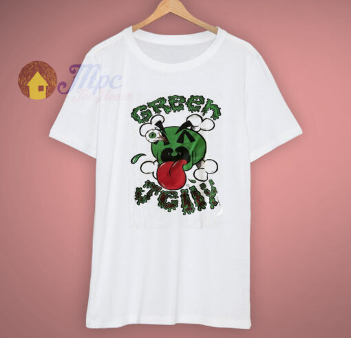 Cotton Jerzees Green Jelly Rock Band T Shirt