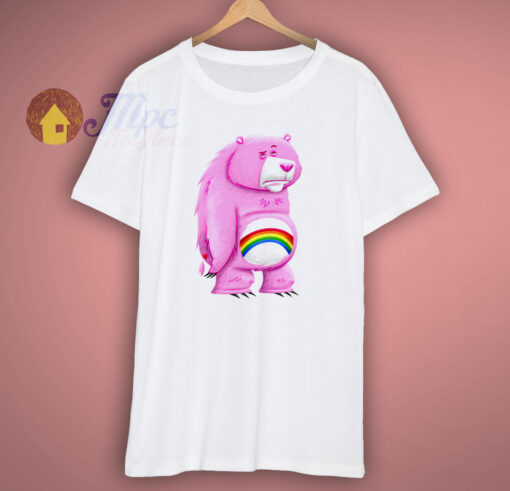 Couldnt Care Less Bear T Shirt