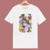 Courage The Cowardly Dog Characters T Shirt Style