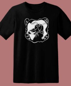 Courage The Cowardly Dog Ghost T Shirt Style