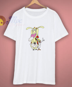 Cow and Chicken T Shirt On Sale Cow and Chicken T Shirt On Sale