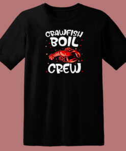 Crawfish Boil Crew Crayfish 80s T Shirt Style Crawfish Boil Crew Crayfish 80s T Shirt Style