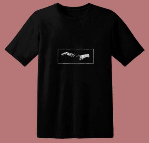 Creation Hands Aesthetic 80s T Shirt