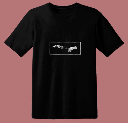 Creation Hands Aesthetic 80s T Shirt