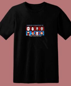 Creep Fighters 2 Select Your Creep 8bits Horror Killers 80s T Shirt