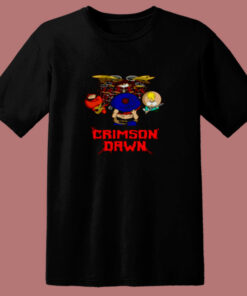Crimson Dawn South Park’s Band Music 80s T Shirt
