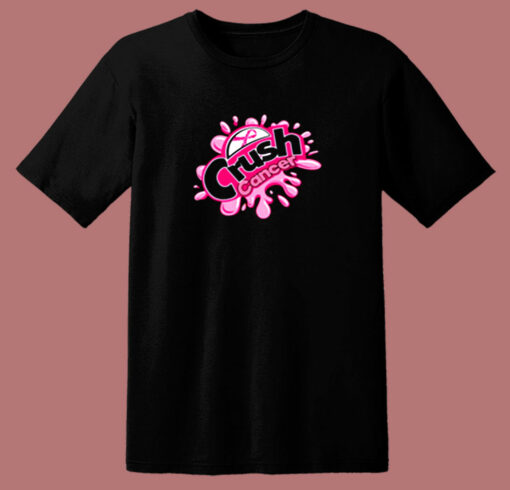 Crush Cancer 80s T Shirt