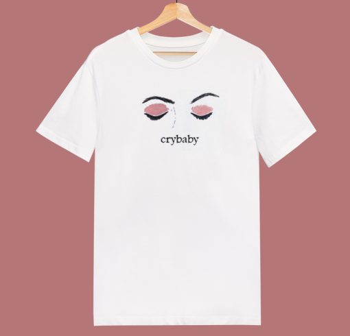 Cry Baby Pink 80s T Shirt