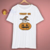 Crying Cat Meme In Pumpkin For Halloween T Shirt