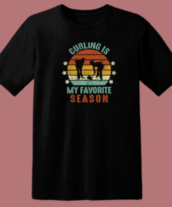 Curling Is My Favorite Vintage 80s T Shirt Style