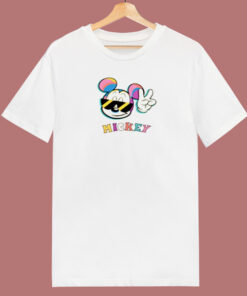 Cute Disney Mickey Mouse Eyeglasses 80s T Shirt Cute Disney Mickey Mouse Eyeglasses 80s T Shirt
