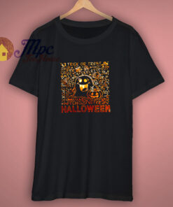 Cute Halloween Ghost Trick Or Treat Shirt