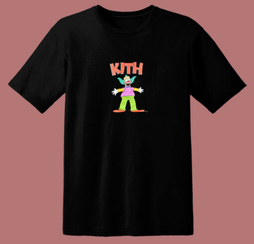 Cute Kith X The Simpsons Krusty 80s T Shirt