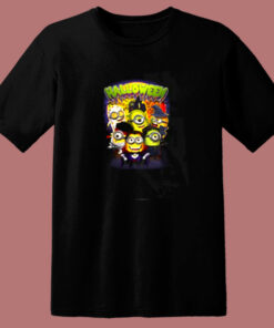 Cute Minions In Costume Despicable Me Halloween 80s T Shirt