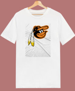 Cute Redskins Orioles Logo 80s T Shirt Cute Redskins Orioles Logo 80s T Shirt