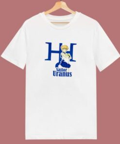 Cute Sailor Moon Uranus Logo 80s T Shirt