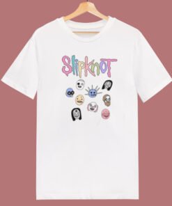 Cute Slipknot Character Cartoon T Shirt Style Cute Slipknot Character Cartoon T Shirt Style