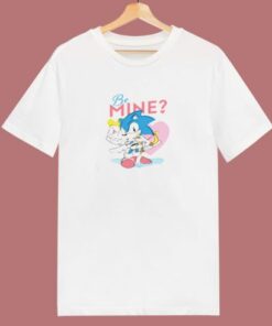 Cute Sonic Be Mine Cupid Funny 80s T Shirt 1 Cute Sonic Be Mine Cupid Funny 80s T Shirt 2