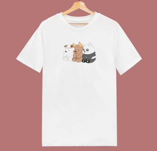 Cute Three Bear 80s T Shirt