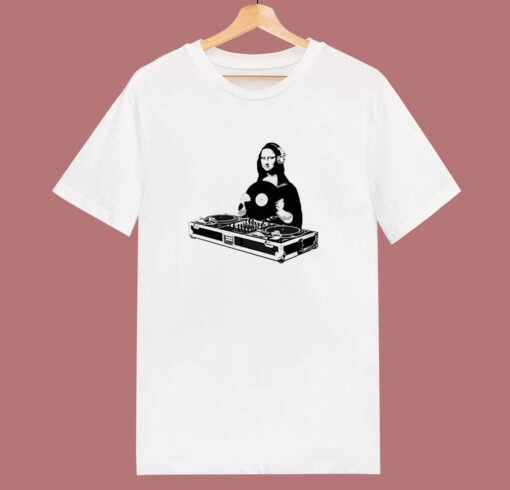 DJ Mona Lisa Funny T Shirt Style