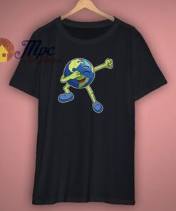 Dabbing Earth Environmentalist T Shirt