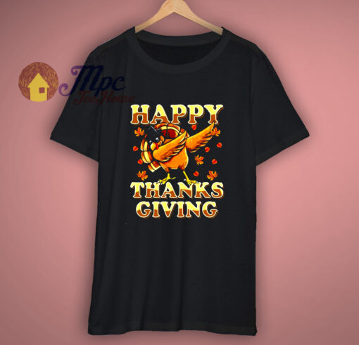 Dabbing Turkey Thanksgiving T-Shirt