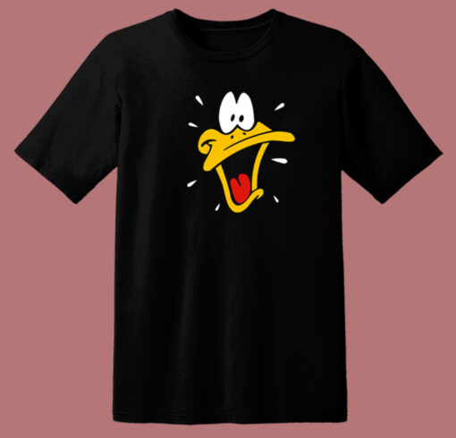 Daffy Ducks Fitted Funny 80s T Shirt